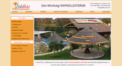 Desktop Screenshot of napenergia-hasznositas.hu